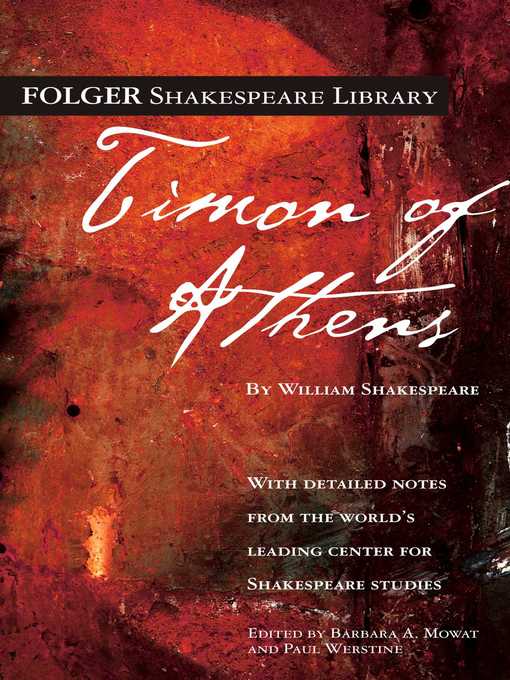 Title details for Timon of Athens by William Shakespeare - Wait list